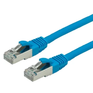 VALUE Patchkabel Cat.6 (Class E) S/FTP (PiMF), LSOH, blau, 2 m