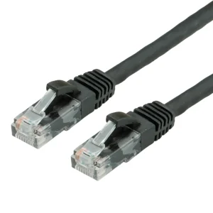 VALUE Patchkabel Cat.6A (Class EA) UTP, schwarz, 1,5 m