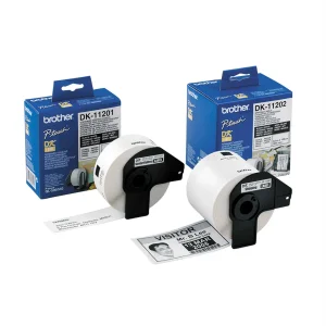 Endlos-Etikette Papier wiederablösbar, weiss