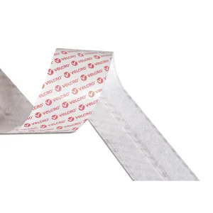 VELCRO® Klettband Selbstklebend, Haken & Flausch 20mm x 2.5m Weiß