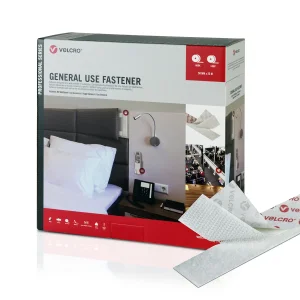 VELCRO® General Use Fastener 5m Hakenband 5m Flauschband, Haken & Flausch 50mm weiß