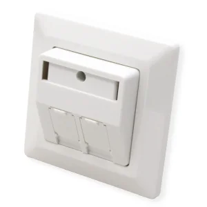 ROLINE Unterputzdose Modulaufnahme, 2fach, für Keystones