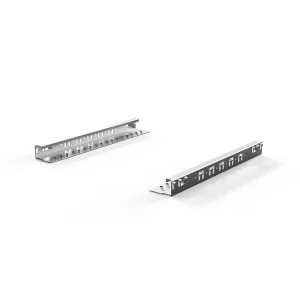 SCHROFF VARISTAR Gleitschienen 25kg Traglast, f. 600mm Tiefe, 1 Paar