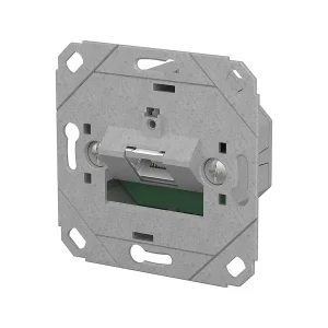 METZ CONNECT E-DAT C6A LSA++ Dose, 1 Port, UP0, metallisch