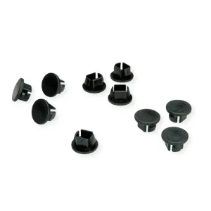 TELEGÄRTNER Blindstopfen für Montageausschnitt ST Simplex, 10 Stück