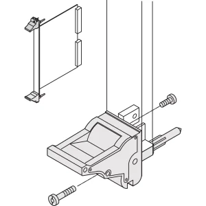 SCHROFF IEL-Griff - IEL-GRIFF OBEN GR/SW 10STK