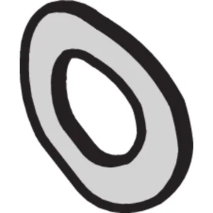 SCHROFF Federscheibe - FEDERSCHEIBE A4 DIN137 100ST