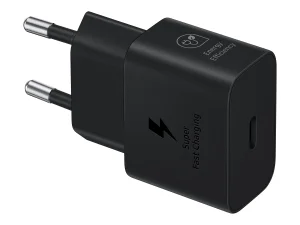 SAMSUNG Ladegerät 25W mit Kabel Black