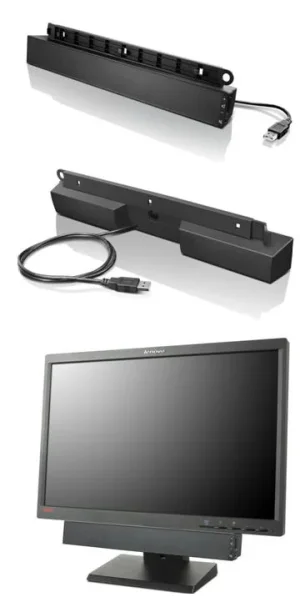 Lenovo USB Soundbar - Multimedia-Lautsprecher für PC - USB - 2