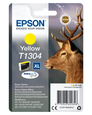Epson Singlepack Yellow T1304 DURABrite Ultra Ink