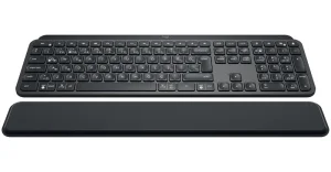 Logitech MX Keys Tastatur RF Wireless + Bluetooth QWERTY UK Englisch Schwarz