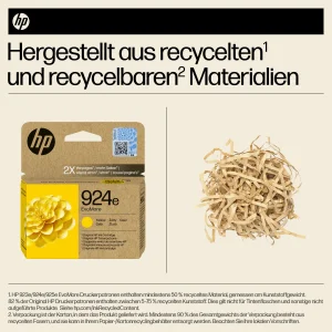 HP 924e EvoMore Yellow Original Ink Cart