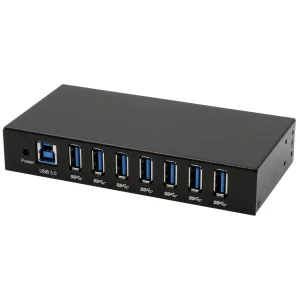 EXSYS EX-11237HMS-2 7 Port USB 3.2 Gen 1 HUB Din-Rail Kit