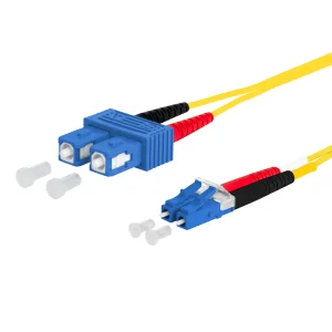 METZ CONNECT OpDAT Patchkabel, SC-D/LC-D OS2, 5 m