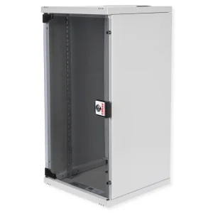 ROLINE 10-Zoll Wandgehäuse 12 HE, 312x300 BxT grau