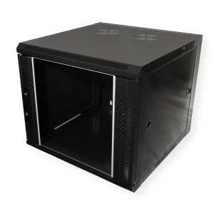 VALUE Wandgehäuse 6 HE (HxBxT) 368x570x450mm, Bausatz, schwarz