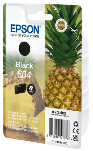 Epson 604 Druckerpatrone 1 Stück(e) Original Schwarz