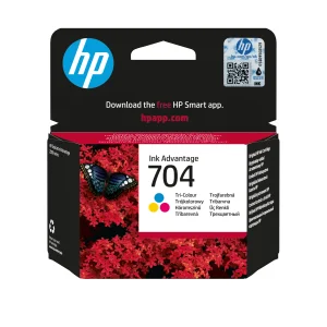 HP 704 Tri-color Original Ink Advantage