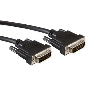 STANDARD Monitorkabel DVI, DVI ST-ST, (24+1) dual link, 2 m