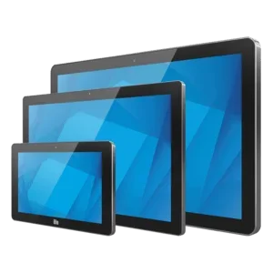 Elo I-Series 5 Steel, without PoE, 39,6cm (15,6''), Projected Capacitive, 10 TP, Full HD, USB, USB-C, BT, Ethernet, WLAN, QCS6490, Android, GMS