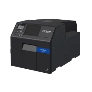 Epson ColorWorks CW-C6500Ae, Cutter, Disp., USB, Ethernet, schwarz