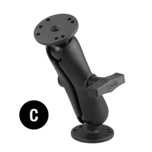 RAM Mounts Set für Lenker/Rohre