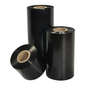 Thermotransferbänder, Zebra, 3200, Wachs/Harz, 83mm, 300m, Außen, Schwarz