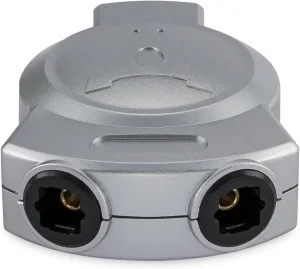 HDSupply Toslink Verteiler 1x2 silber