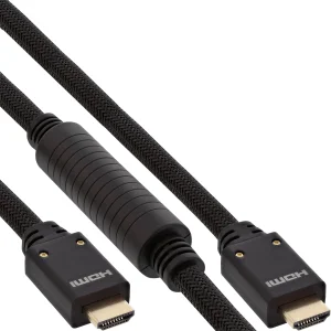 InLine® HDMI Aktiv-Kabel, HDMI-High Speed mit Ethernet, 4K2K, ST/ST, 20m