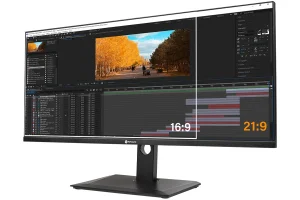 AG Neovo Office Monitor 34'' UWQHD USB-C Ultrawide Monitor