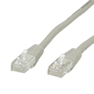 STANDARD UTP-Patchkabel konf. Cat.6 (Class E), beige, 10 m
