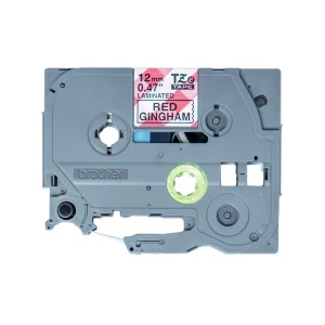 Brother TZE-MPRG31 Schwarz auf rot TZe Etiketten erstellendes Band