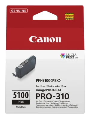 Canon PFI-5100 PBK photo black - Tintenp