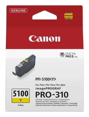 Canon PFI-5100 Y yellow - Tintenpatrone