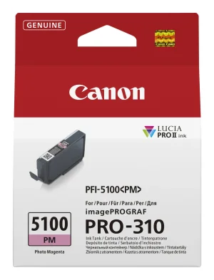 Canon PFI-5100 PM photo magenta - Tinten