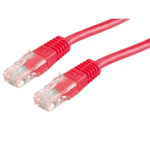 STANDARD UTP-Patchkabel konf. Cat.6 (Class E), rot, 0,5 m