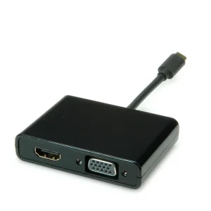 STANDARD USB3.1 DisplAdptr TypC-HDMI+VGA