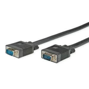 STANDARD SVGA Kabel HD15 ST - ST, schwarz, 3 m