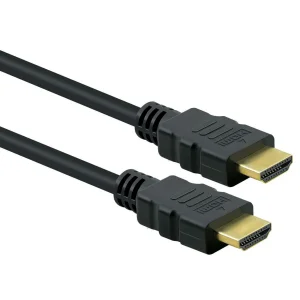 STANDARD 8K HDMI Ultra HD Kabel mit Ethernet, ST/ST, schwarz, 3 m