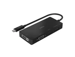 USB-C to HDMI/VGA/DP Adapter Black