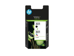 HP 301 Ink Cartridge Combo 2-Pack