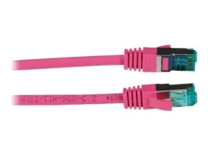 EFB Patchkabel S/FTP Cat6A Magenta