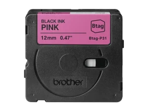 BROTHER 12MM BTAGP31 Ribbon Black