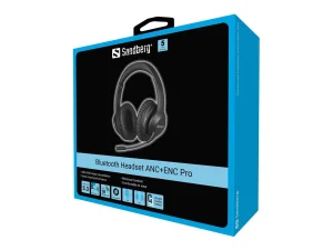 SANDBERG Bluetooth Headset ANC+ENC Pro