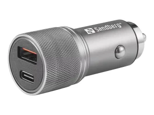SANDBERG Car Charger 1xQC3.0+1xUSBC 48W