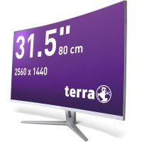 TERRA Lcd/Led 3280W V3 Silver/White Curved Usb-C/Hdmi/Dp