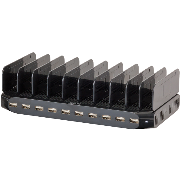 10 Port USB-Ladestation (Lindy 73309)